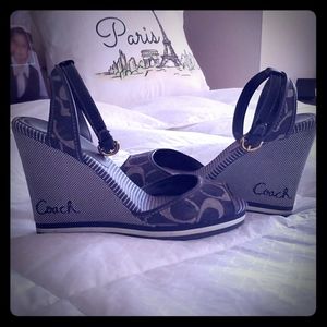 Coach wedges
